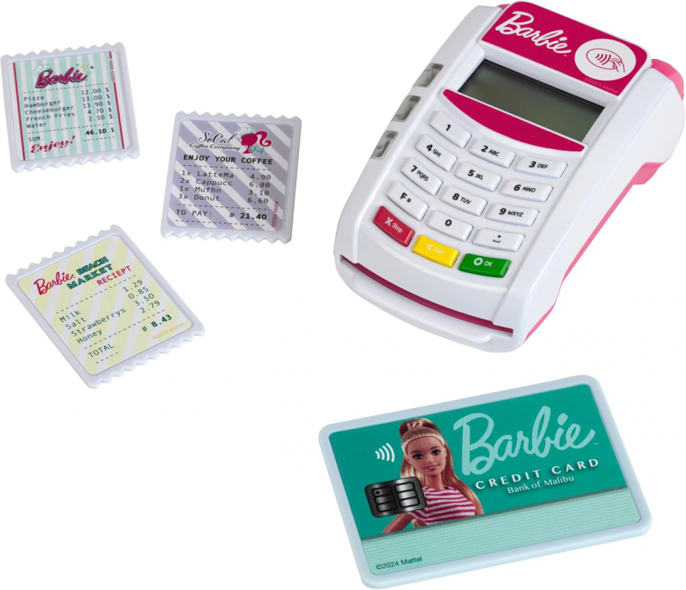 Klein-Terminal Card POS Cu Lumina Si Sunet - Barbie [1]