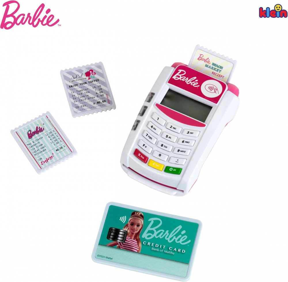 Klein-Terminal Card POS Cu Lumina Si Sunet - Barbie [5]