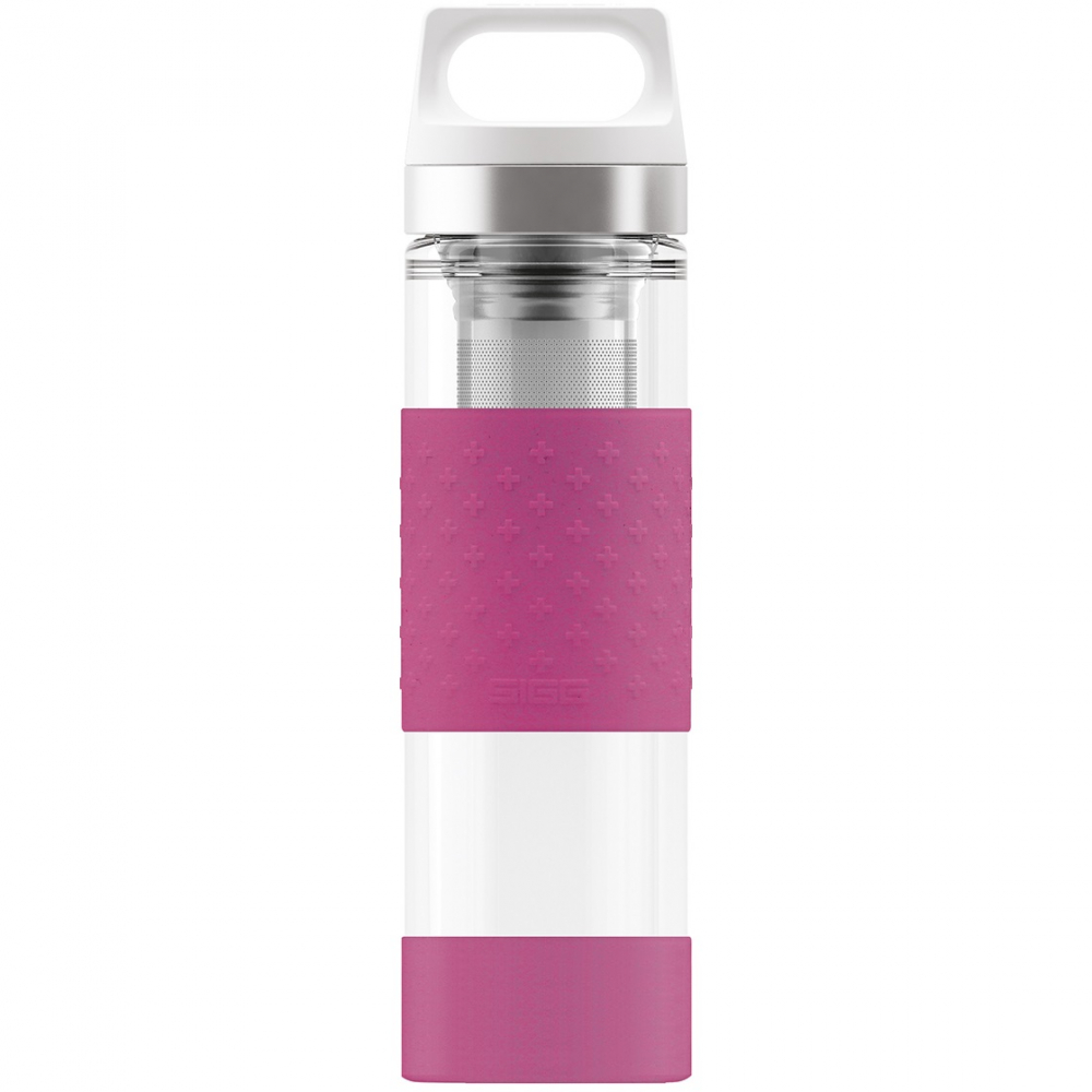 Termos din sticla Hot & Cold Glass Berry, 0.4l [1]