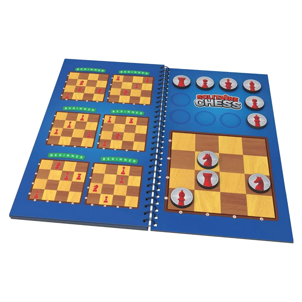 Thinkfun - Solitaire Chess, joc de logica magnetic, lb.romana [1]