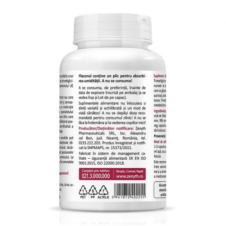Zenyth-TMG, 500 mg, 60 capsule, Zenyth [4]