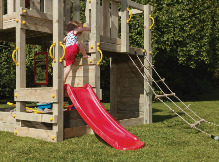 KBT-Tobogan Toba 1.2M Rosu pentru spatii de joaca [2]