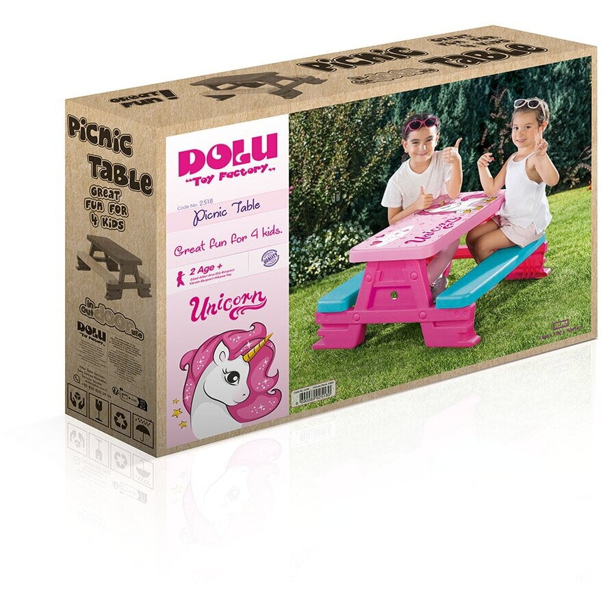 Pachet Tobogan si Masuta Unicorn pentru copii [4]
