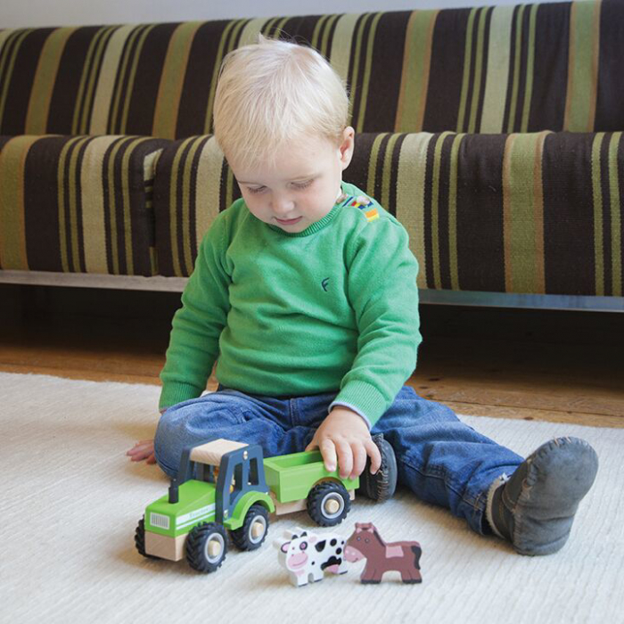 New-Classic-Toys-Tractor-cu-trailer-animale [4]