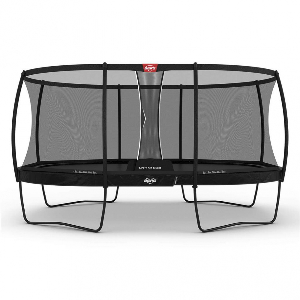 Berg Toys-Trambulina BERG Grand Champion 520 Black+plasa de siguranta DeLuxe [1]