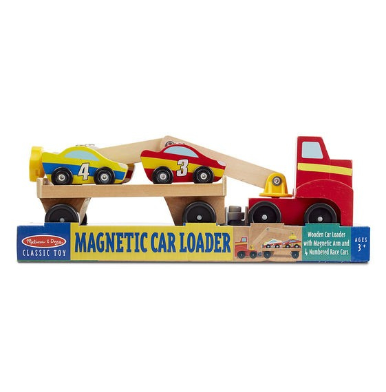 Melissa & Doug Transportor de masini cu elevator magnetic Melissa and Doug [4]