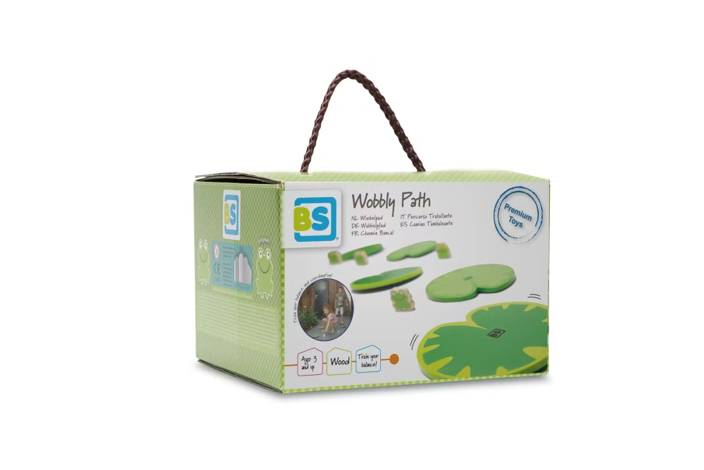 Traseu motricitate copii - traseu placa echilibru copii - jocuri de exterior - BS Toys [3]