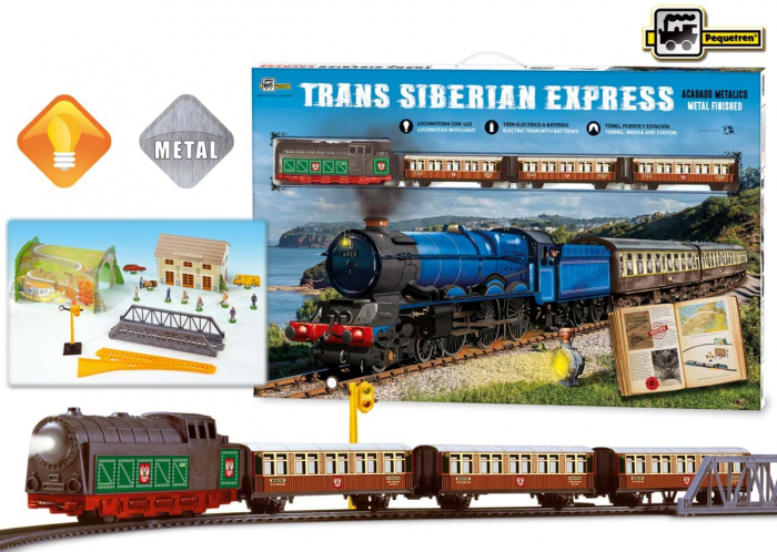 Pequetren-Trenulet electric calatori Expresul Transiberian [2]