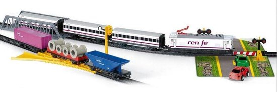 Pequetren-Trenulet electric calatori si marfa RENFE Tren+ [2]