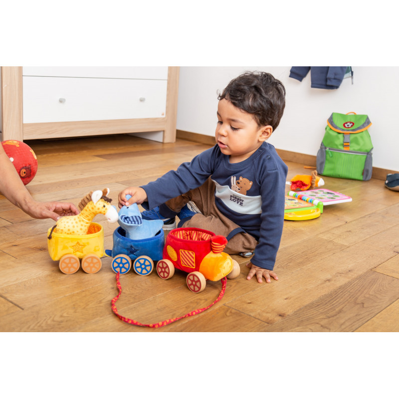 Sigikid-Trenulet Safari din plus cu animalute, PlayQ Sigikid [2]