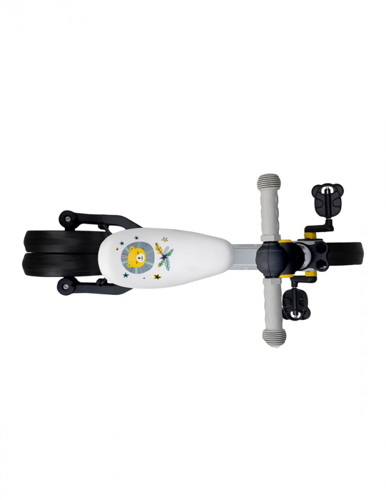 Tricicleta 4in1, Momi Loris, Grey Yellow [6]