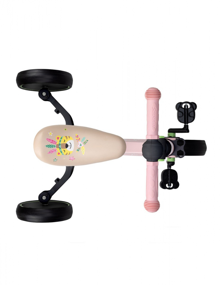 Tricicleta 4in1, Momi Loris, Pink [6]