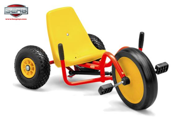 Berg Toys-Tricicleta Crazy Bike rosu [2]