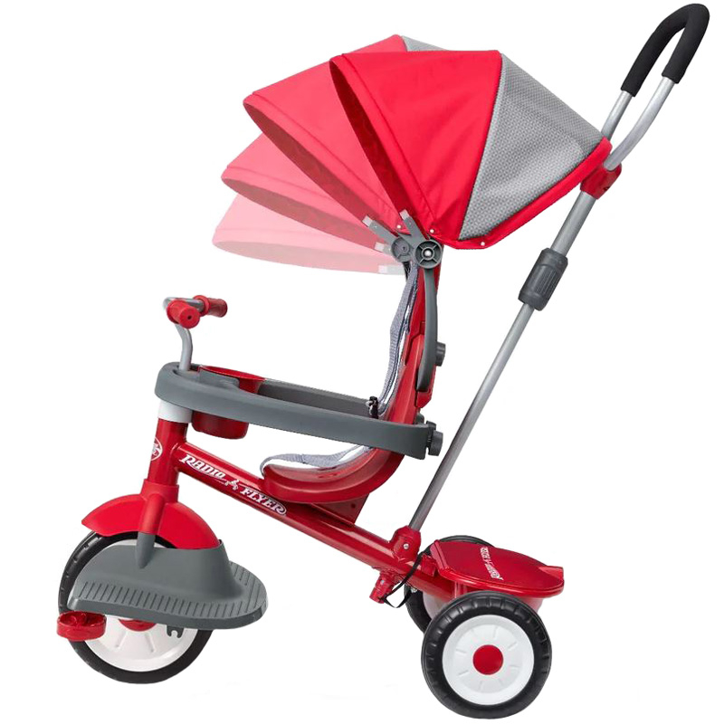 Radio Flyer-Tricicleta multifunctionala Radio Flyer 4-in-1, 1 - 5 ani [7]