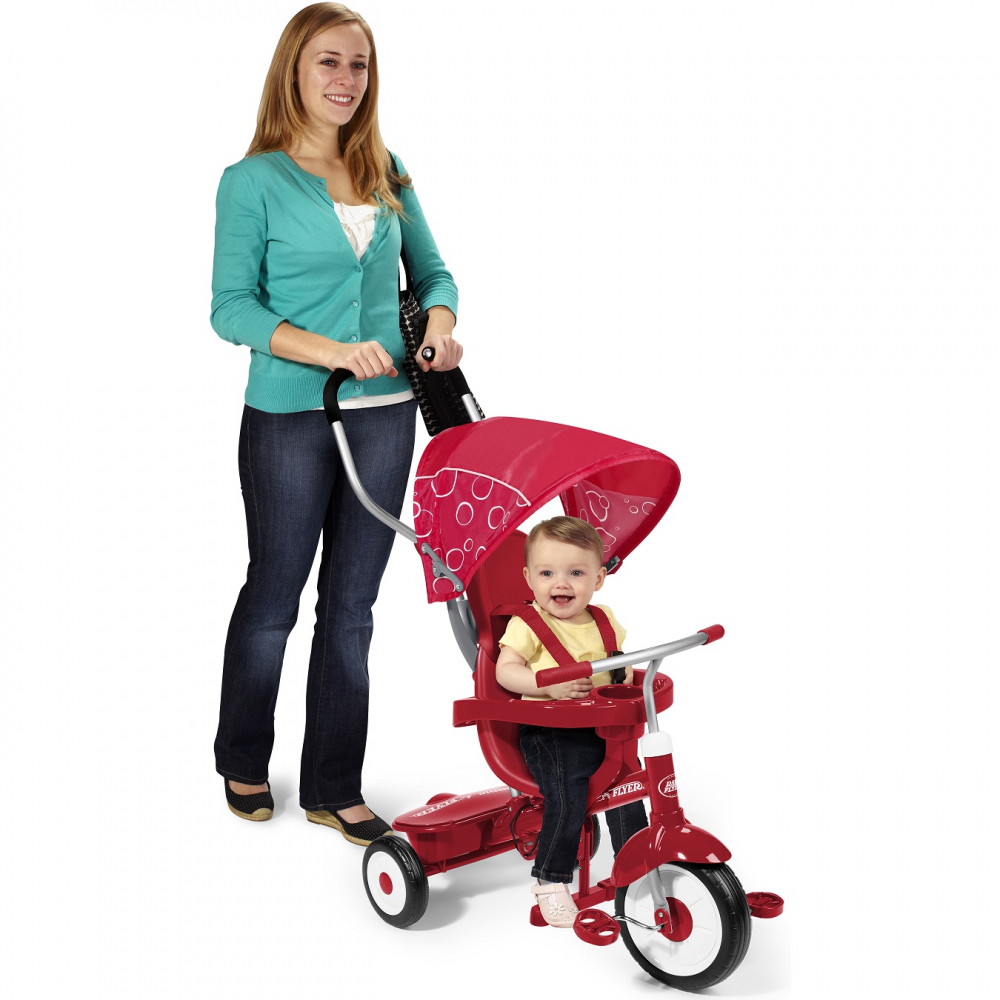 Tricicleta multifunctionala Radio Flyer 4-in-1, 1-5 ani [6]