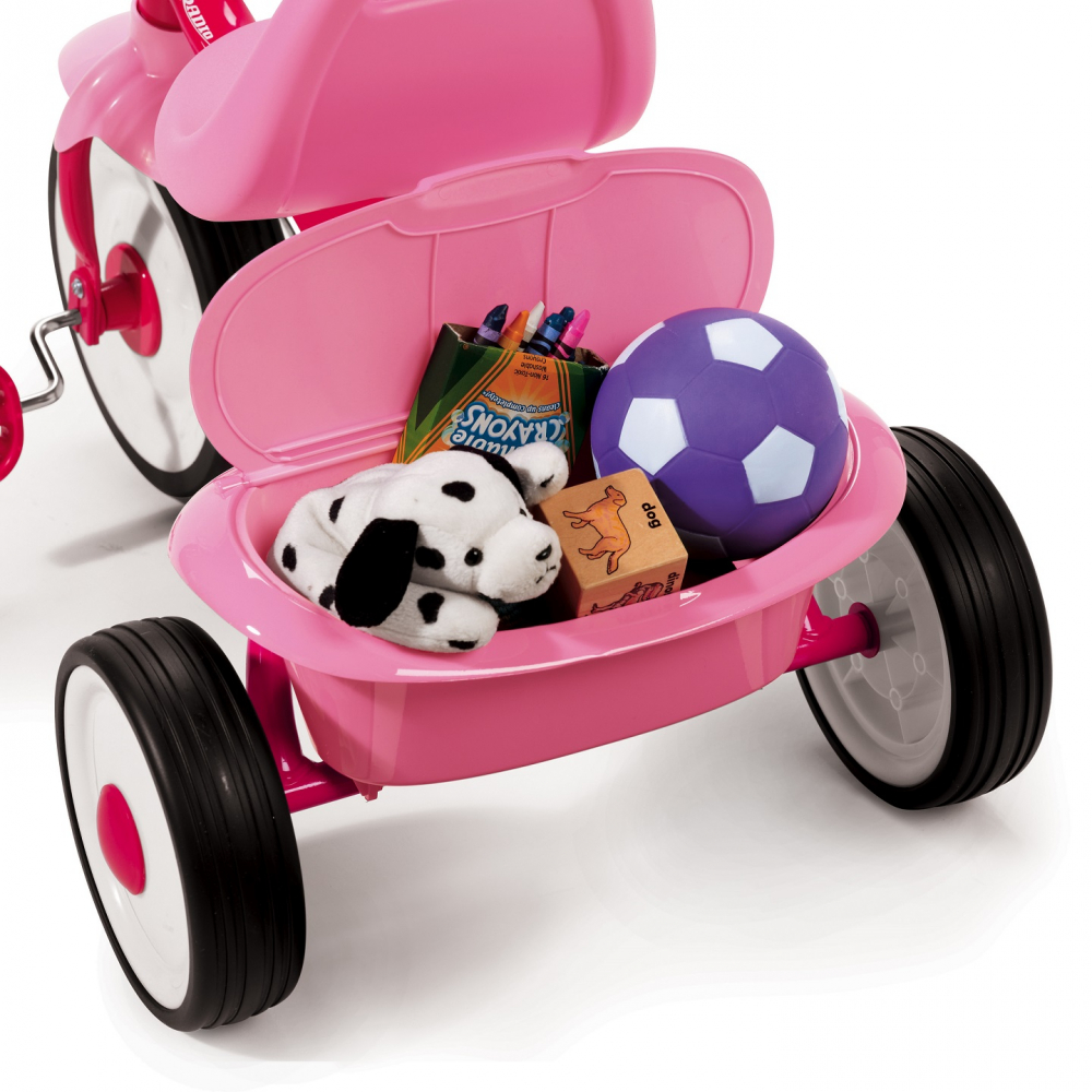 Radio Flyer-Tricicleta pliabila Radio Flyer Fold 2 Go Pink, 1-3 ani [2]