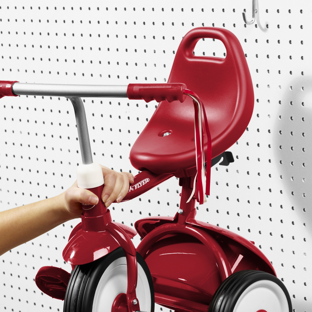 Tricicleta pliabila Radio Flyer Fold 2 Go Red, 1-3 ani [4]