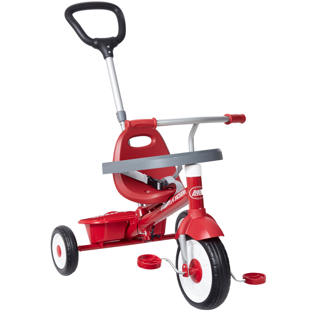 Radio Flyer-Tricicleta Radio Flyer 3-in-1 Stroll 'N Trike, Rosu, 1.5 - 5 ani [1]