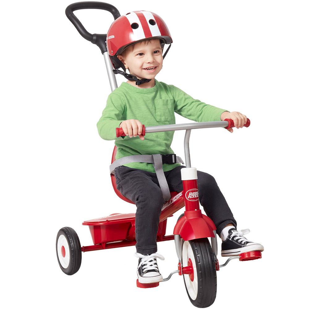 Radio Flyer-Tricicleta Radio Flyer 3-in-1 Stroll 'N Trike, Rosu, 1.5 - 5 ani [2]