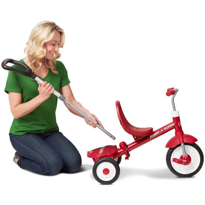 Radio Flyer-Tricicleta Radio Flyer 3-in-1 Stroll 'N Trike, Rosu, 1.5 - 5 ani [8]