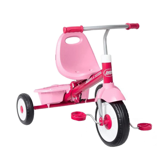 Radio Flyer-Tricicleta Radio Flyer 3-in-1 Stroll 'N Trike, Roz, 1.5 - 5 ani [6]