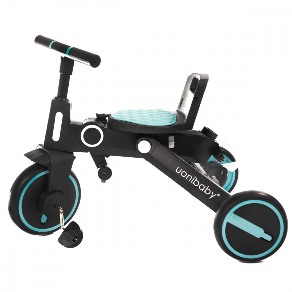 Uonibaby-Tricicleta Uonibaby 3 in 1, Pliabila si Reversibila - Blue [6]