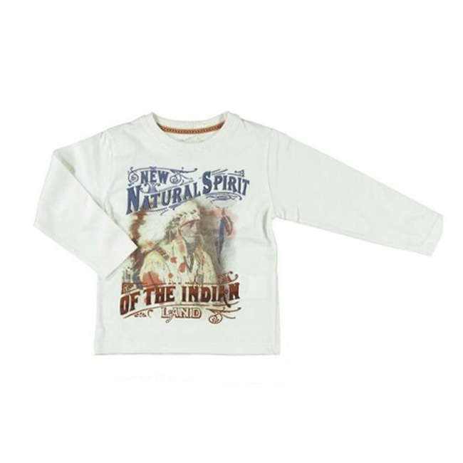 Mayoral-Tricou crem cu maneca lunga (4023), 2 ani / 92 cm [1]