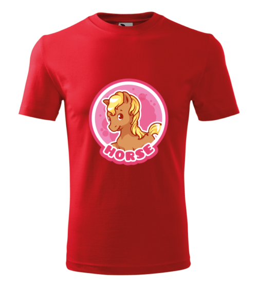 Bebeluc Print-Tricou Personalizat Alb cu Căluț Drăguț – Design Jucăuș pentru Bărbați [3]