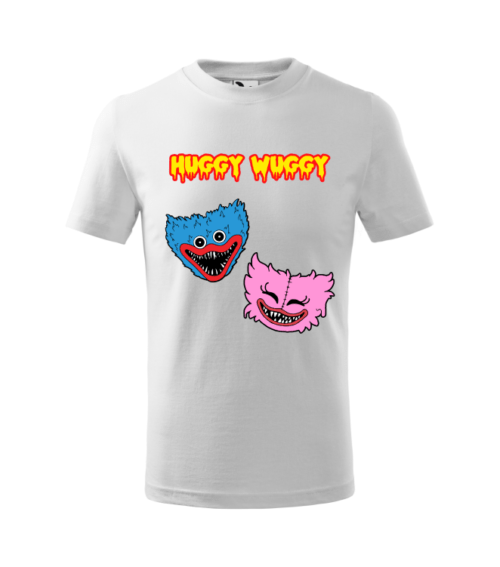 Bebeluc Print-Tricou Personalizat Alb ''Huggy Wuggy'' pentru Copii 4 [1]
