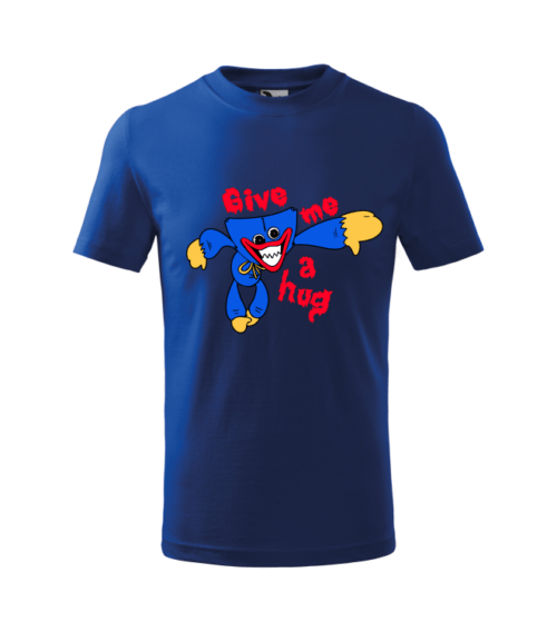 Tricou Personalizat Albastru ''Huggy Wuggy'' pentru Copii 3 [1]