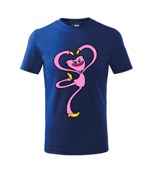 Bebeluc Print-Tricou Personalizat Albastru ''Huggy Wuggy'' pentru Copii 5 [1]