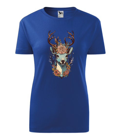 Bebeluc Print-Tricou Personalizat - Cerb Floral Artistic [2]