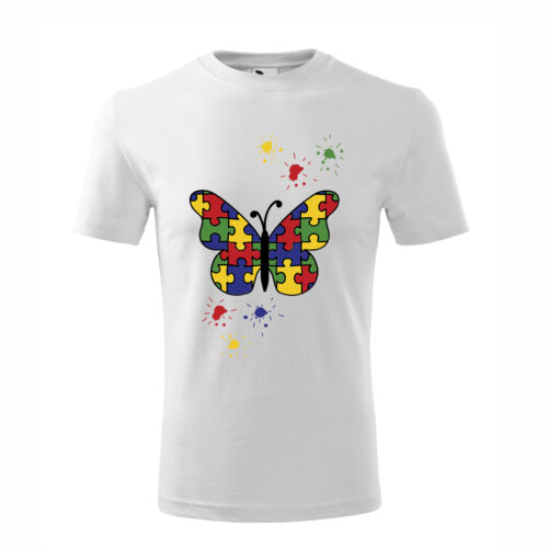 Bebeluc Print-Tricou Personalizat "Fluture Autism" [1]
