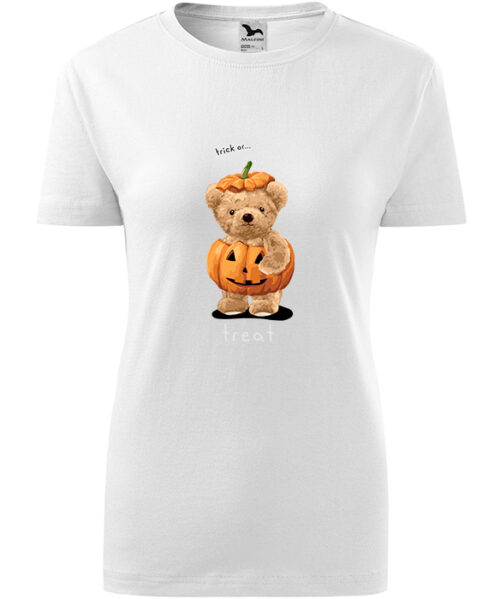 Bebeluc Print-Tricou Personalizat Halloween Ursuleț – Trick or Treat, Design Adorabil [2]