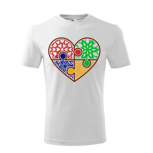 Bebeluc Print-Tricou Personalizat "Inima Autism" – Dragoste și Înțelegere [1]