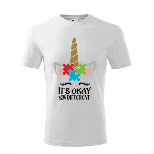 Bebeluc Print-Tricou Personalizat- It's okay to be different [1]
