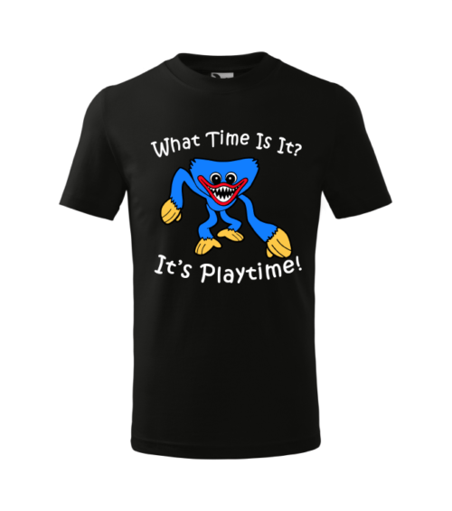 Bebeluc Print-Tricou Personalizat Negru ''Huggy Wuggy'' pentru Copii [1]