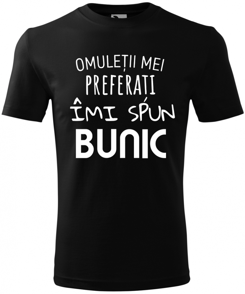 Tricou Personalizat pentru Bunici - Omuleții Mei Preferati Îmi Spun Bunic [1]