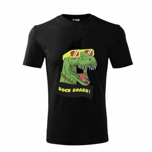Bebeluc Print-Tricou Personalizat Rock Roarr! cu Dinozaur Cool - Design Modern [1]