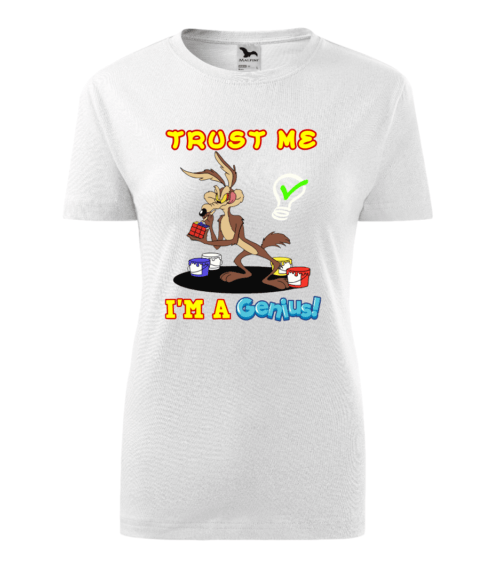 Bebeluc Print-Tricou Personalizat Trust Me I'm a Genius - Design Amuzant și Creativ [2]