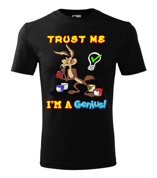 Bebeluc Print-Tricou Personalizat Trust Me I'm a Genius - Design Amuzant și Creativ [1]