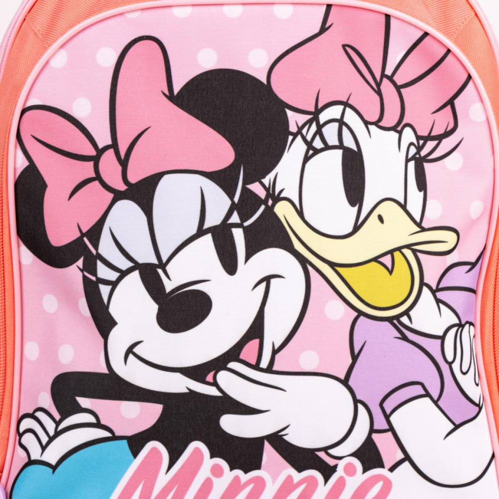 Troler pliabil Minnie Mouse cu buzunar frontal, 31x41x14 cm [6]