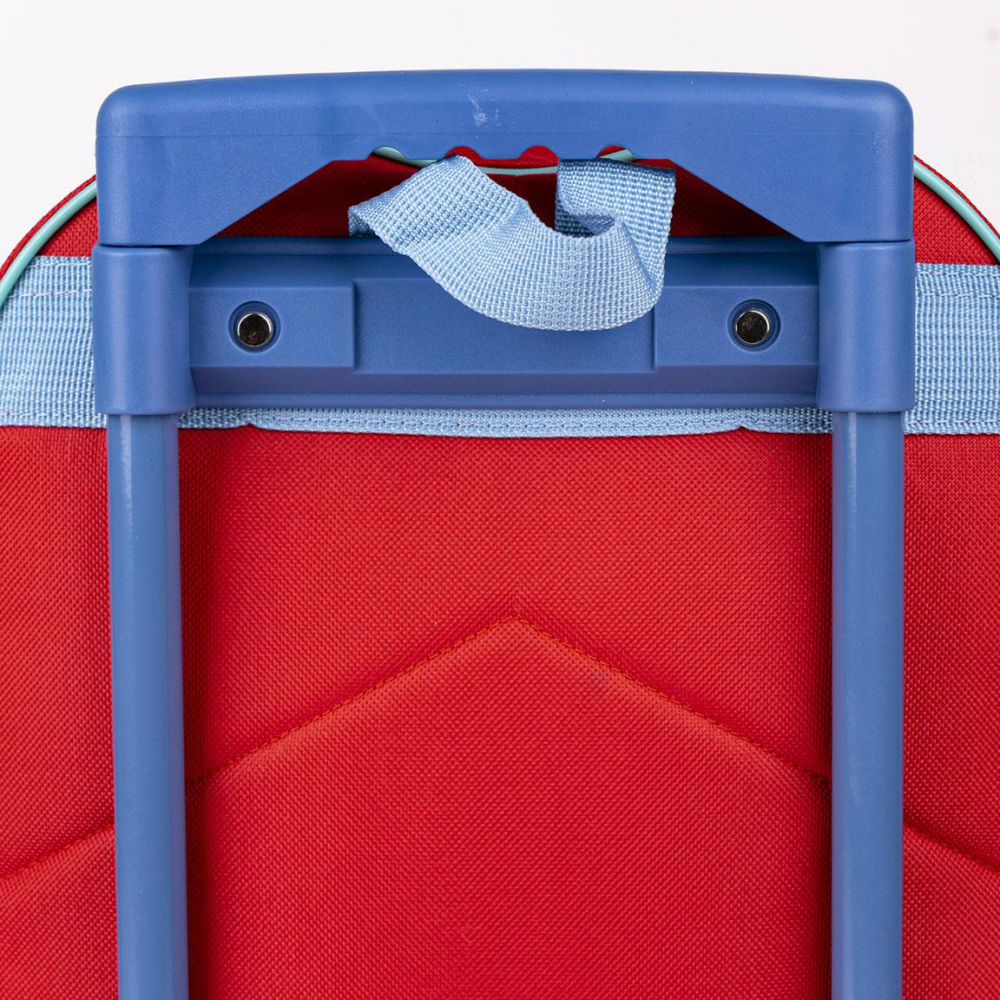 Troler pliabil Spiderman Alright cu buzunar frontal, 31x41x14 cm [5]