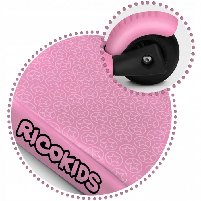 Ricokids-Trotineta 3 in 1 cu roti cu LED Ricokids Todi 765400 - Roz [8]