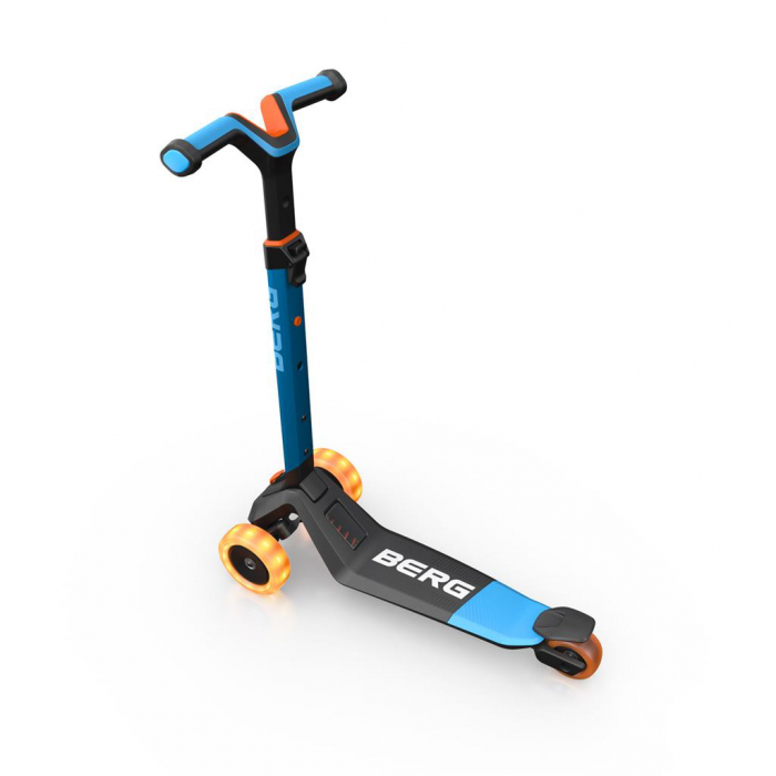 Berg Toys-Trotineta BERG Nexo Albastru Pliabila cu Lumini [2]