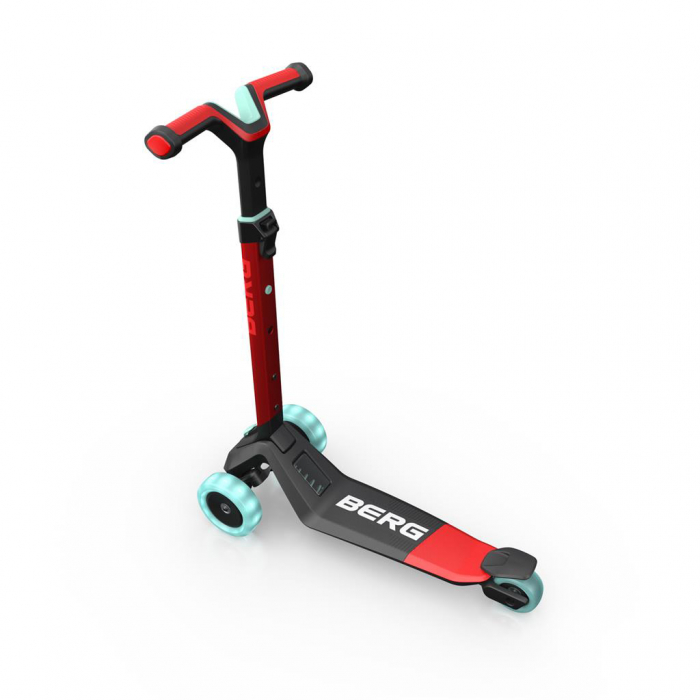 Berg Toys-Trotineta BERG Nexo Rosu Pliabila cu Lumini [2]
