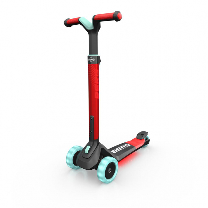 Berg Toys-Trotineta BERG Nexo Rosu Pliabila cu Lumini -LED [3]