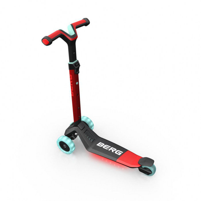 Berg Toys-Trotineta BERG Nexo Rosu Pliabila cu Lumini -LED [2]