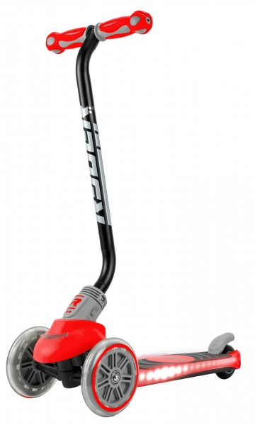 Trotineta pentru copii cu 3 roti Saica Ryder Neo Led 3216 cu roti din silicon [1]