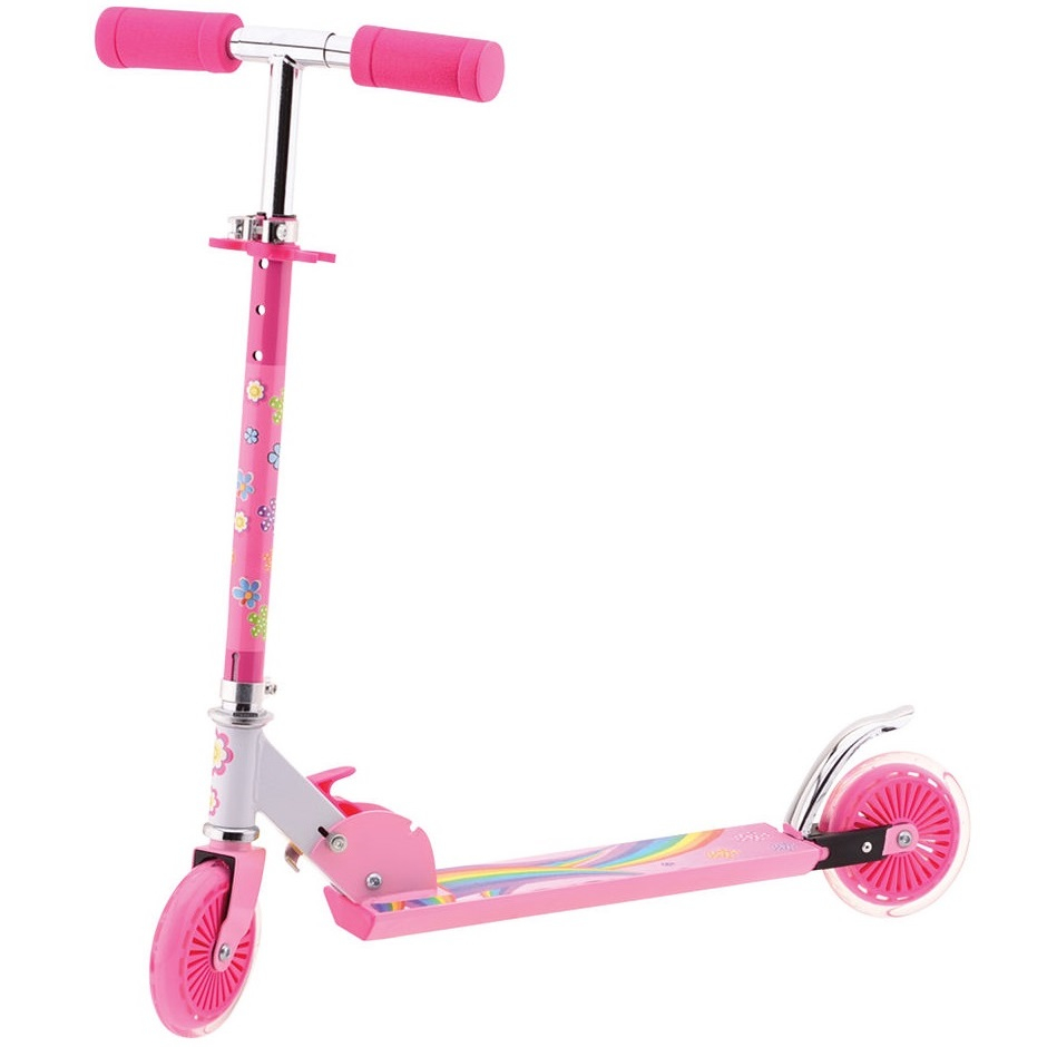 Trotineta pliabila roz Sports Active, 3-5 ani [1]